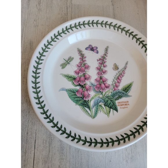 Portmeirion Botanic Gardens AS IS‎ Foxglove 10" plate - Picture 2 of 11